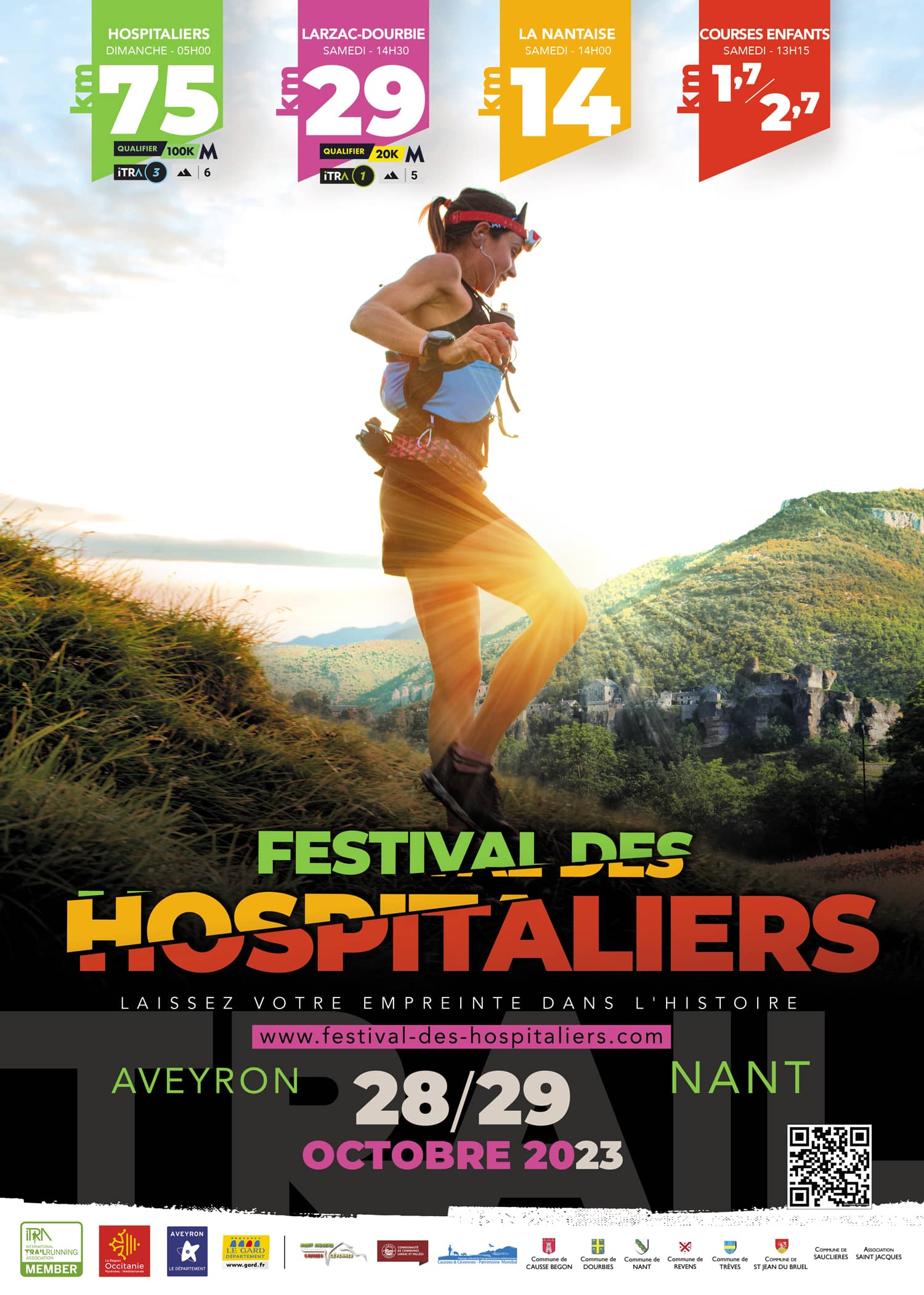 Affiche Festival des Hospitaliers 2023