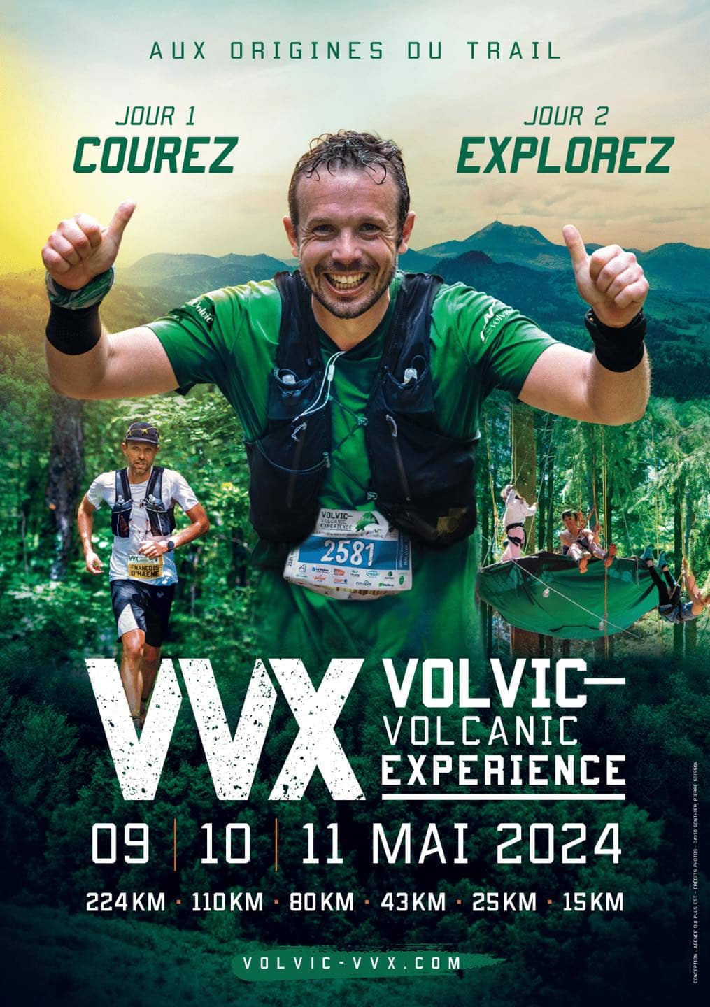 Affiche Volvic Volcanic Experience 2023