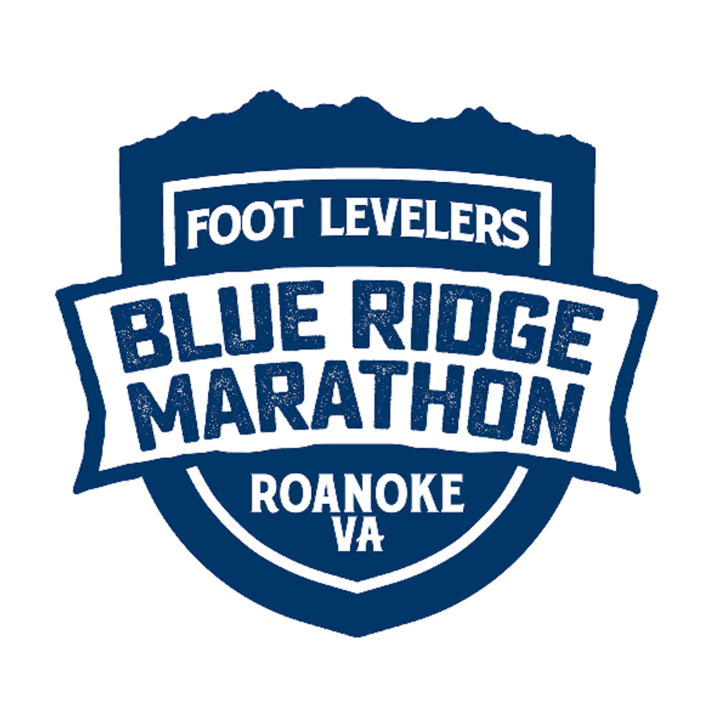 Logo Foot Levelers Blue Ridge Marathon
