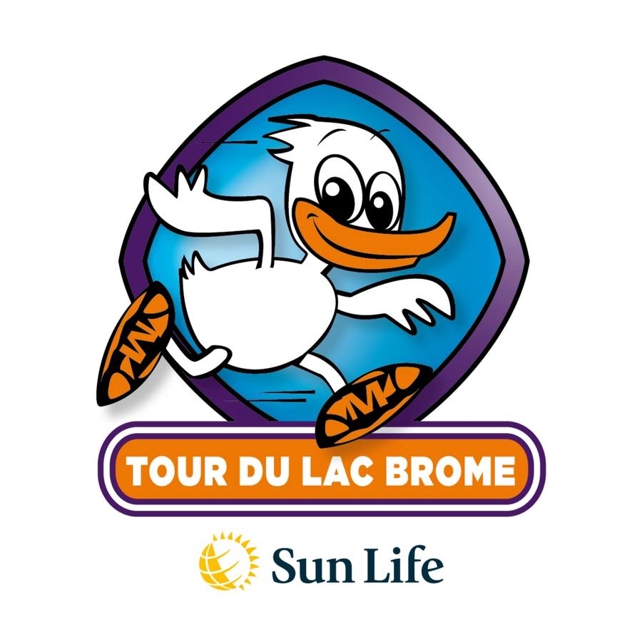 Logo Tour du Lac Brome Sun Life