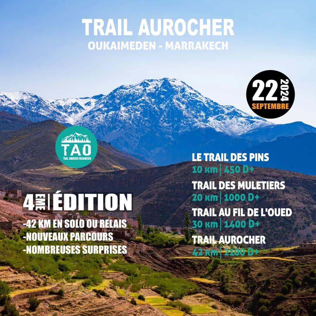 Trail Aurocher Oukaimeden 2024