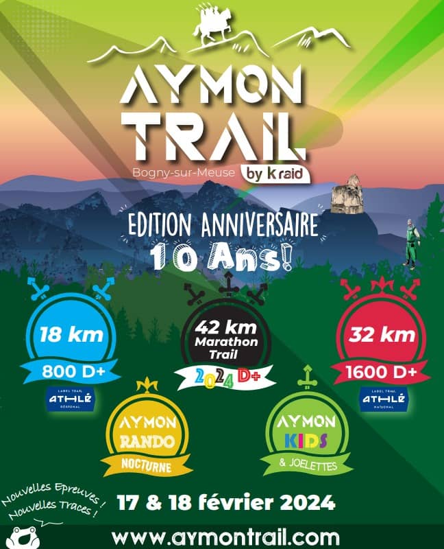 Affiche Aymon Trail 2024