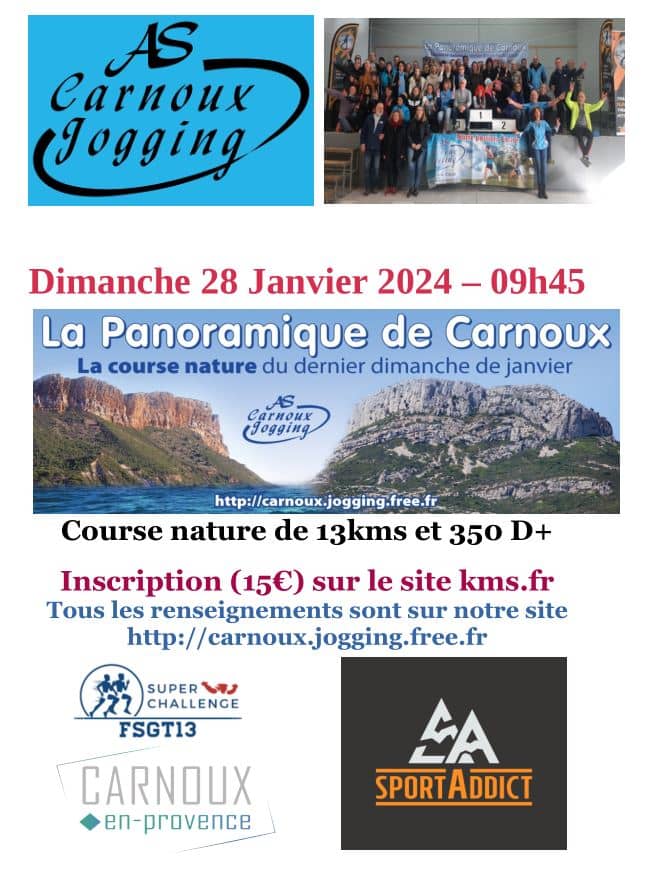 Affiche La Panoramique de Carnoux 2024