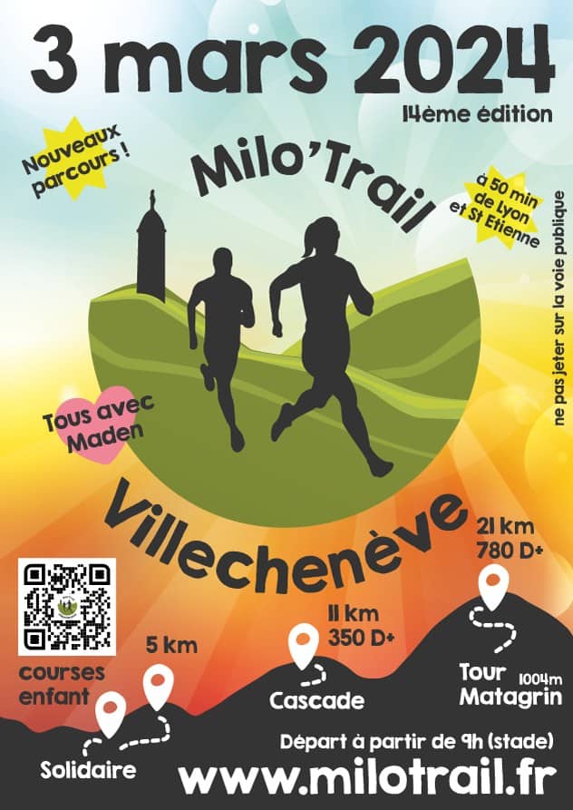 Affiche Milo'Trail 2024