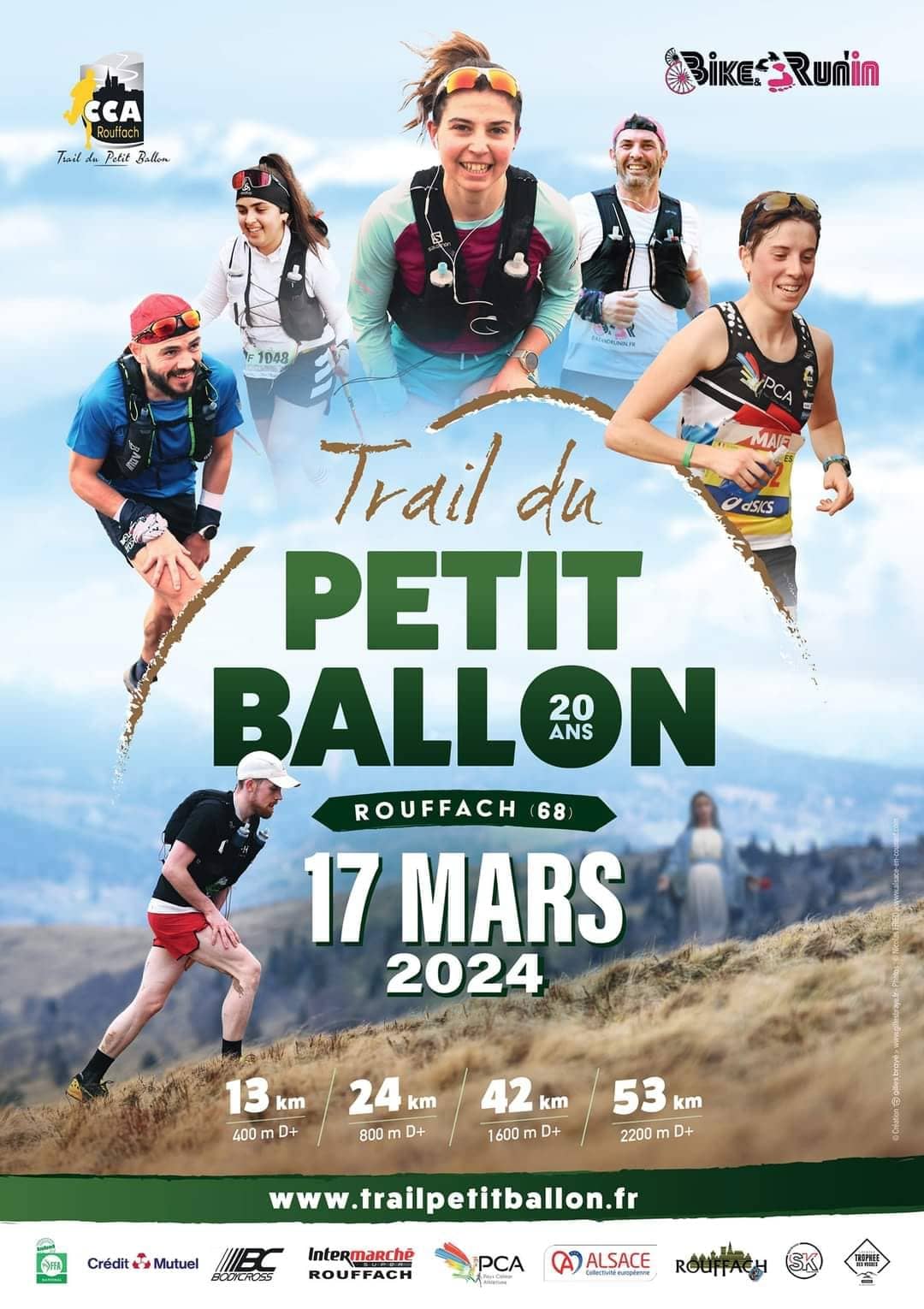 Affiche Trail du Petit-Ballon 2024