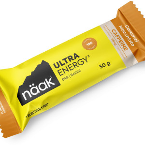 Naak Barre énergétique Ultra Energy Caféine – caramel macchiato