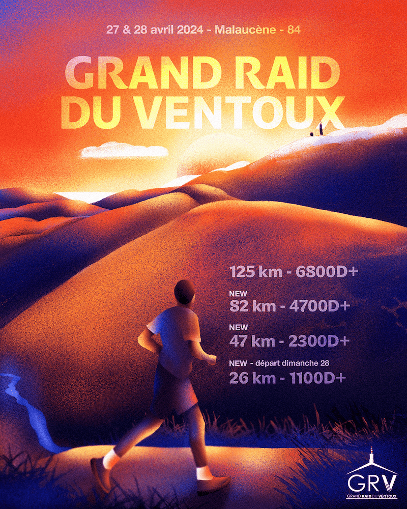 Affiche Grand Raid Ventoux 2024