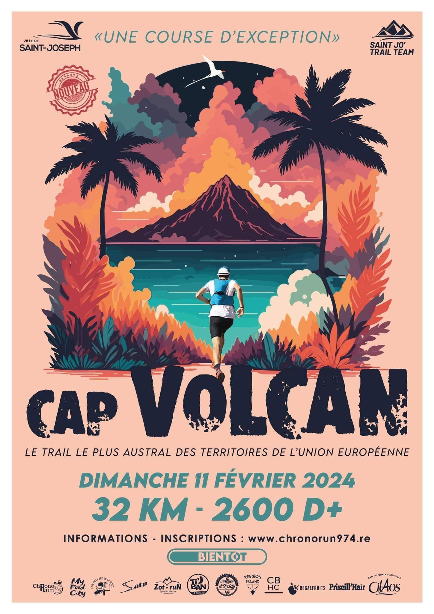 Affiche Cap Volcan 2024