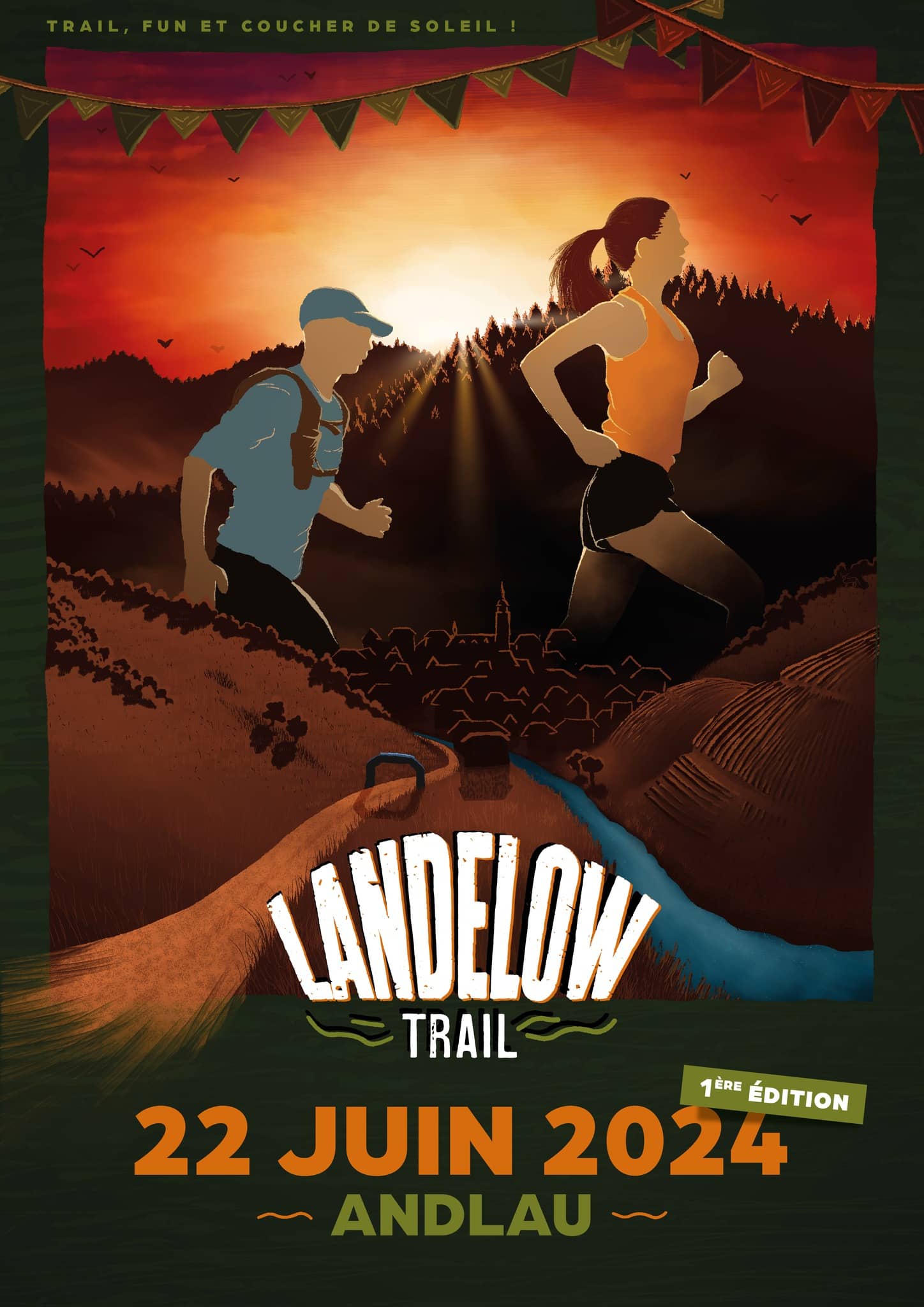 Affiche Landelow Trail 2024
