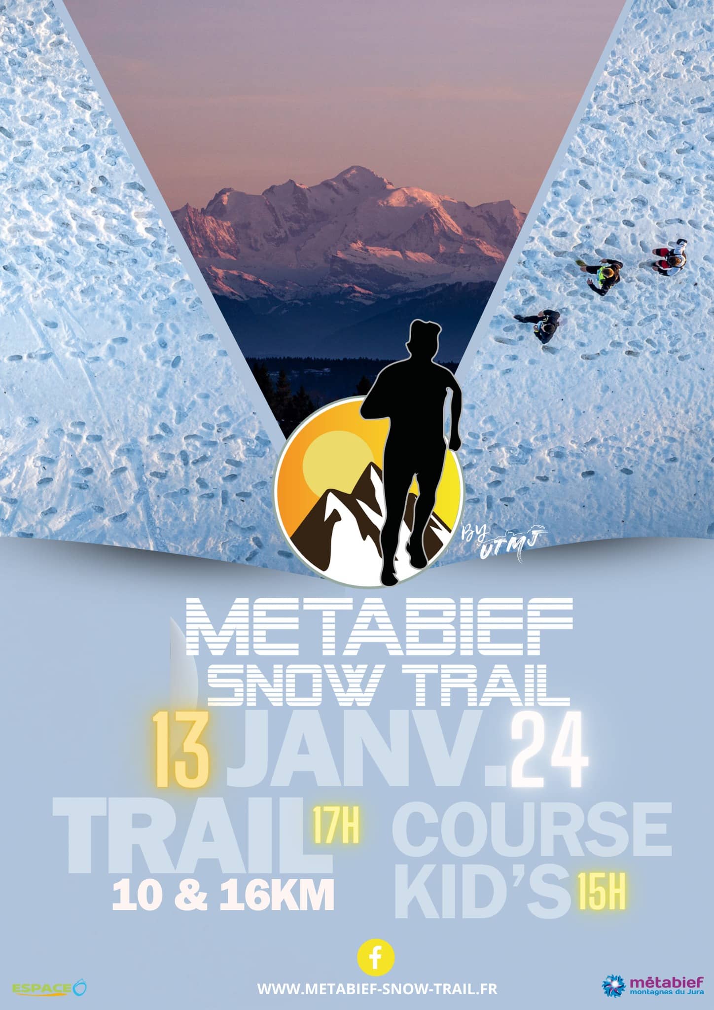 Affiche Métabief Snow Trail 2024