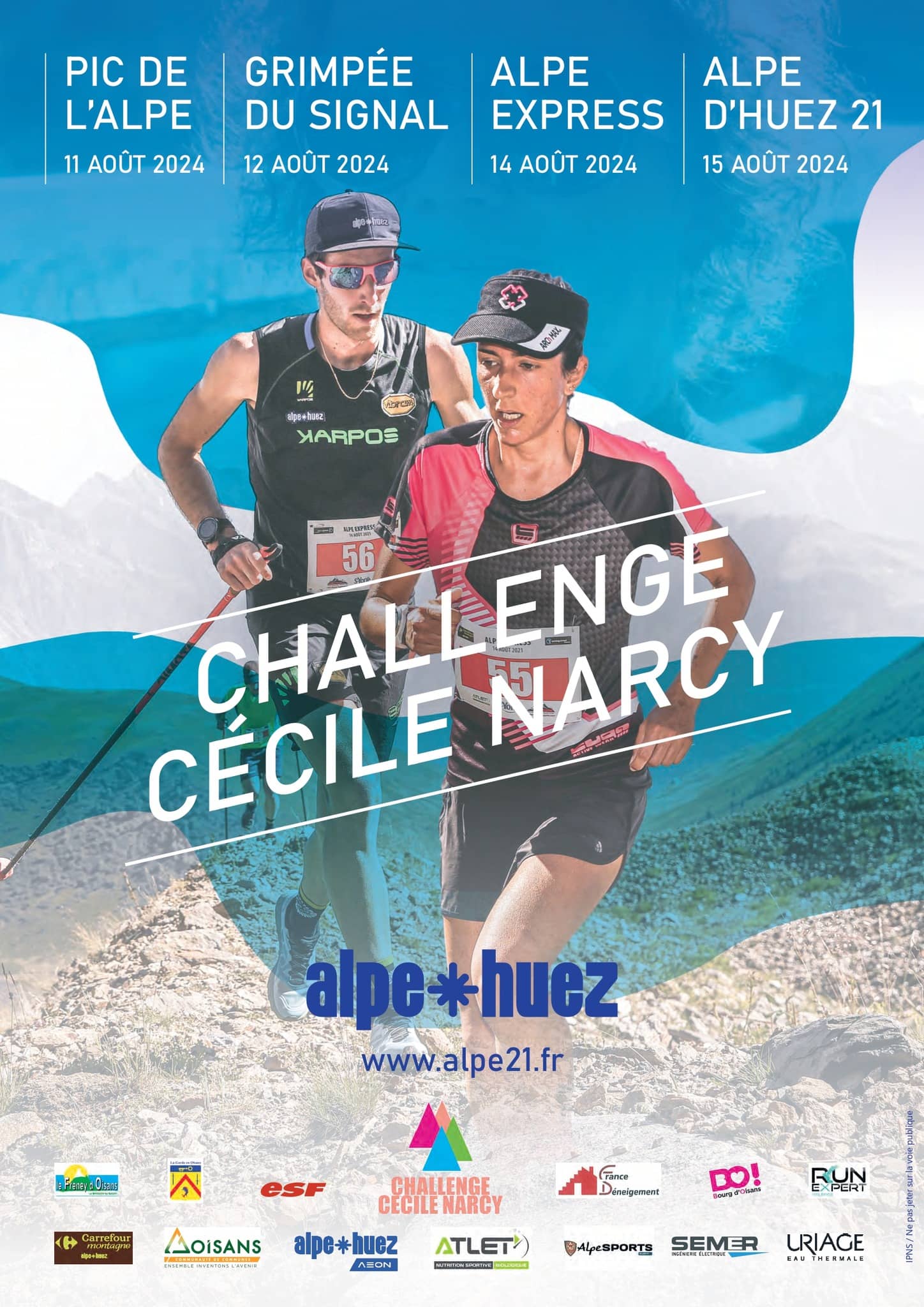 Affiche Challenge Cecile Narcy 2024