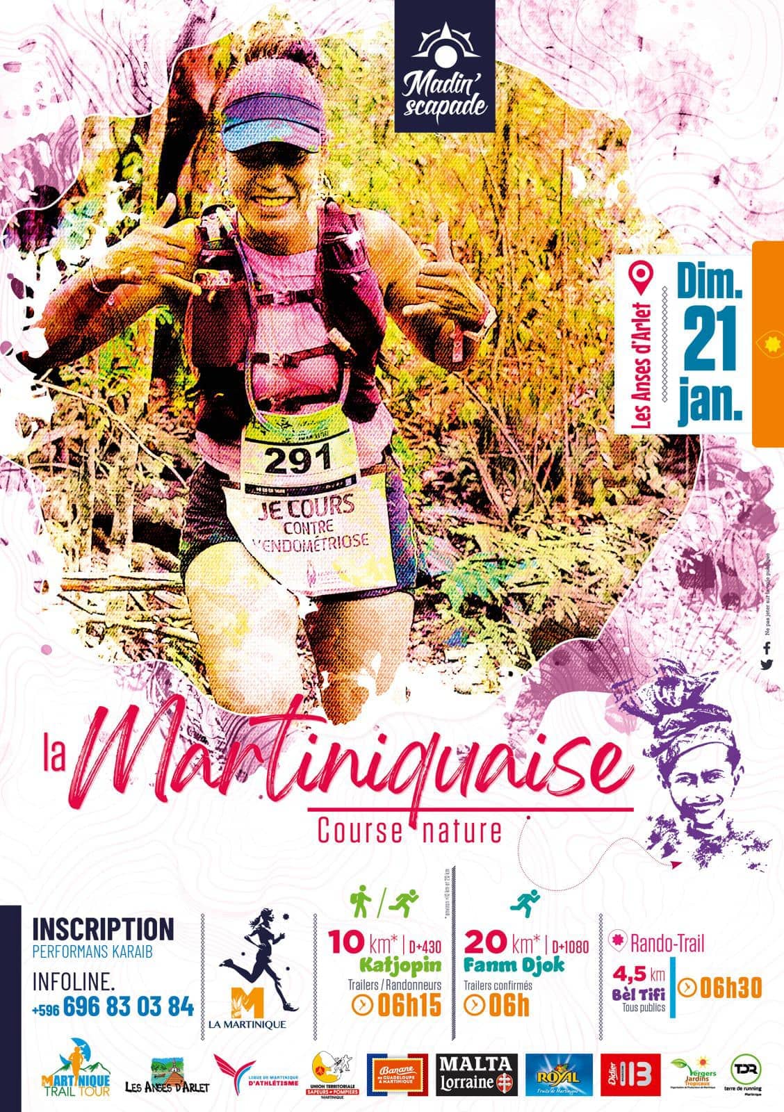 Affiche La Martiniquaise 2024