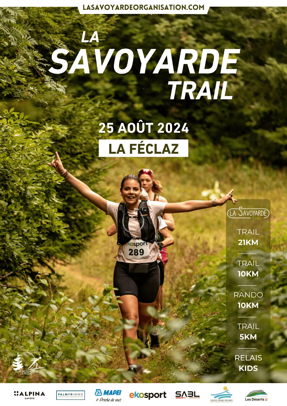 Affiche La Savoyard Trail 2024