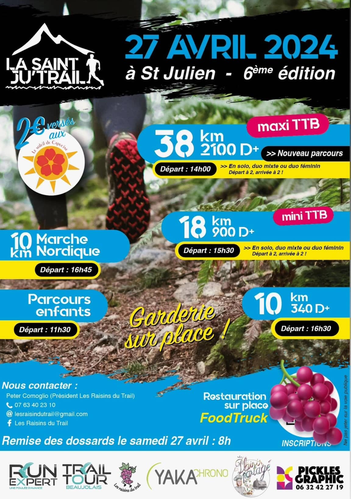 Affiche Saint Ju’Trail 2024
