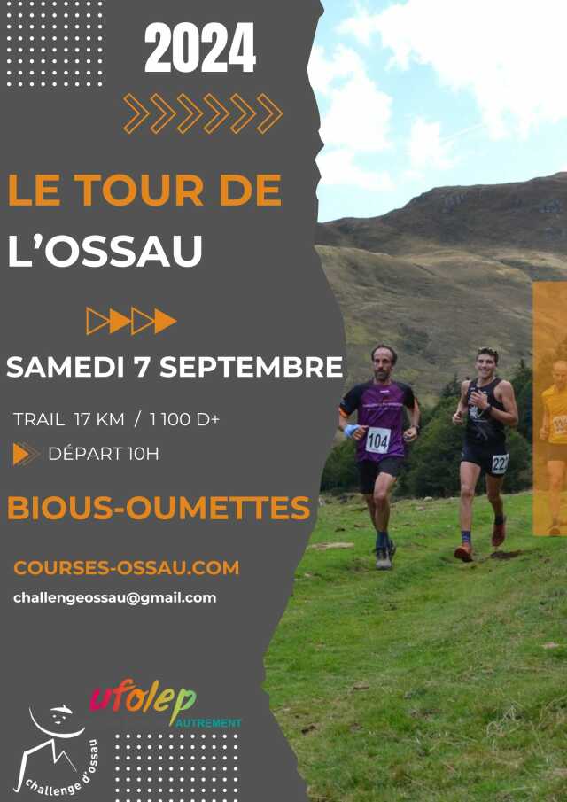 Affiche Tour de l'Ossau 2024