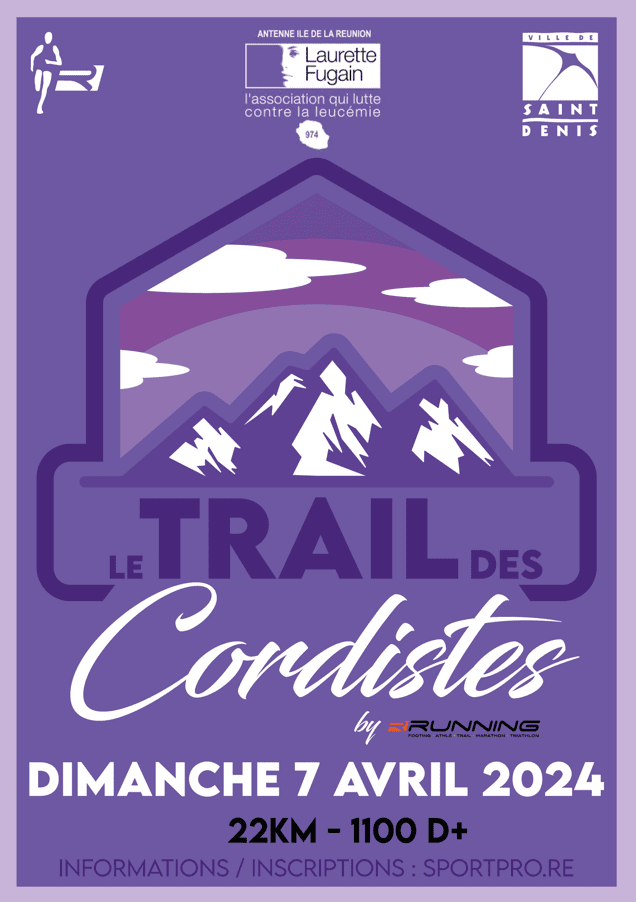 Affiche Trail des Cordistes 2024