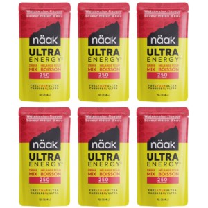 Naak Ultra Energy – pastèque – 72 g – 6 sachets