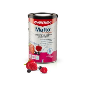 OVERSTIMS Malto Antioxydant 450 g – Fruits rouges