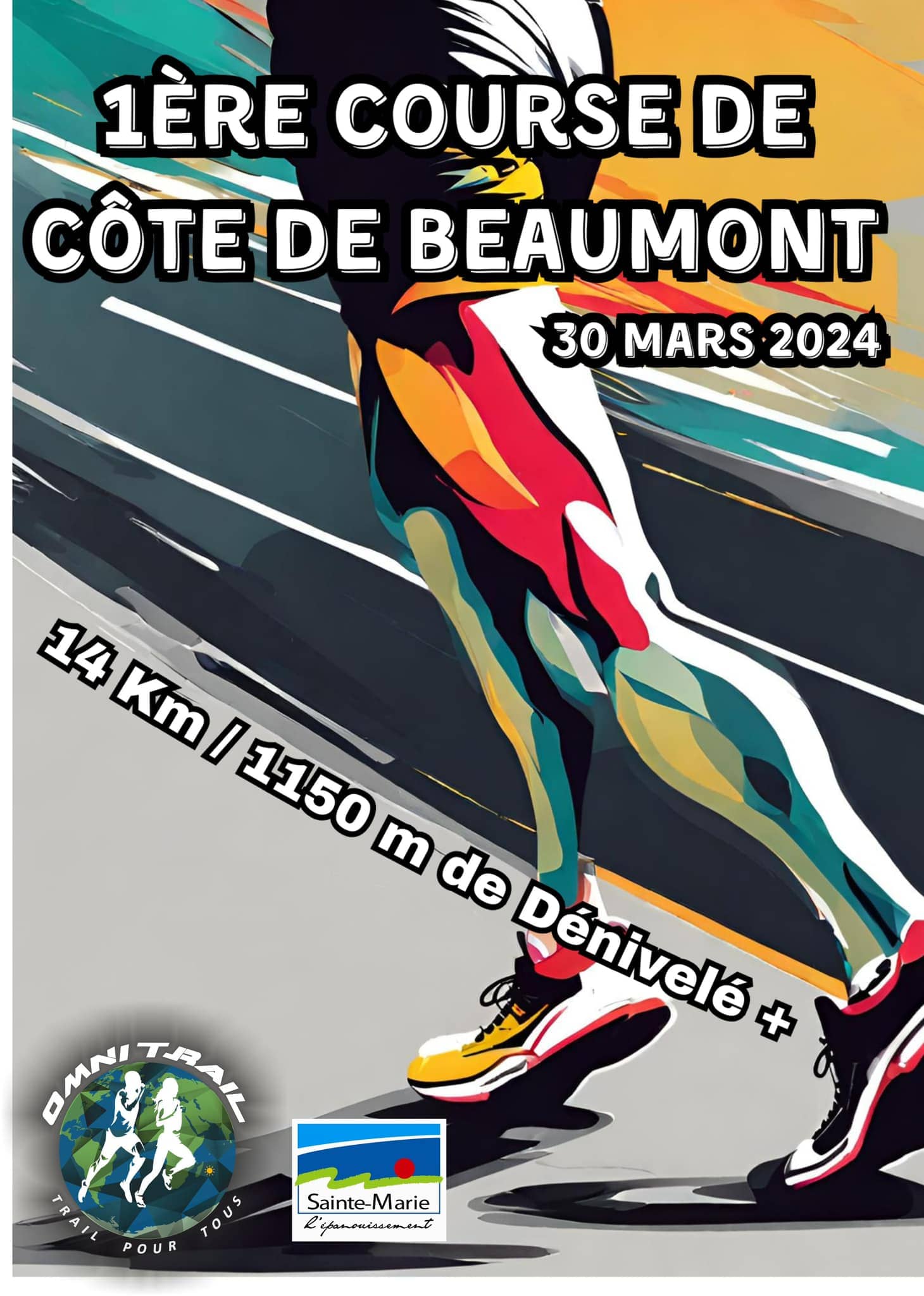 Affiche Course de Cote Beaumont 2024