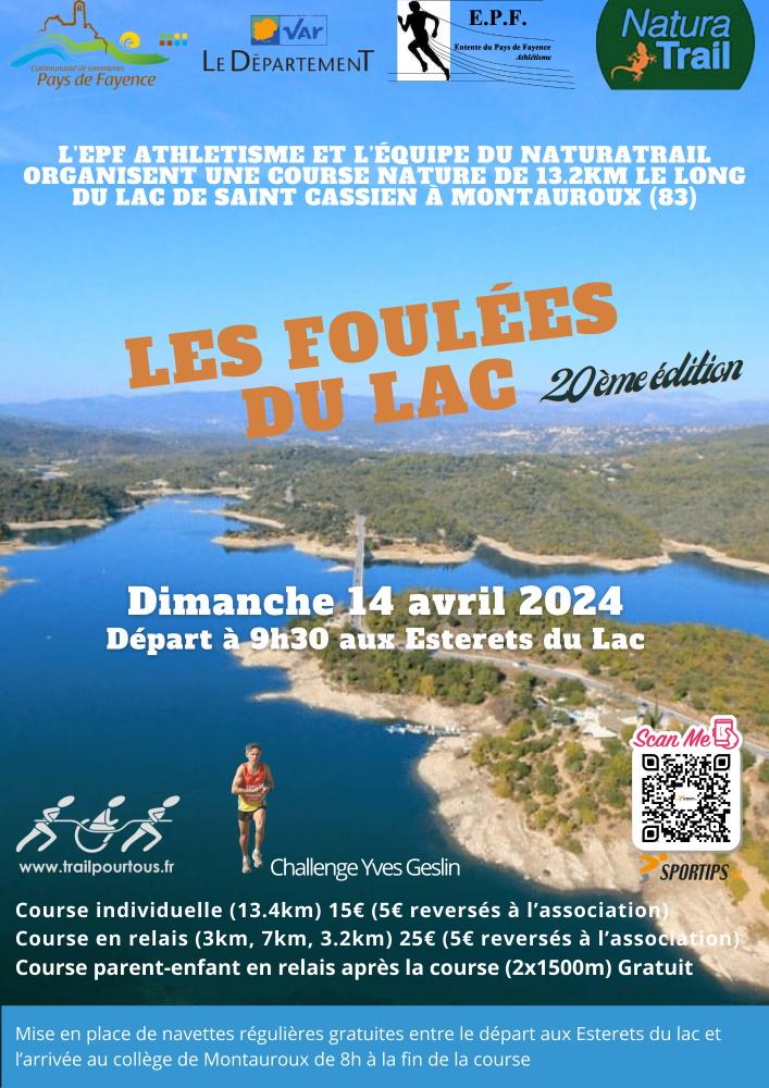 Affiche-Les-Foulees-du-Lac