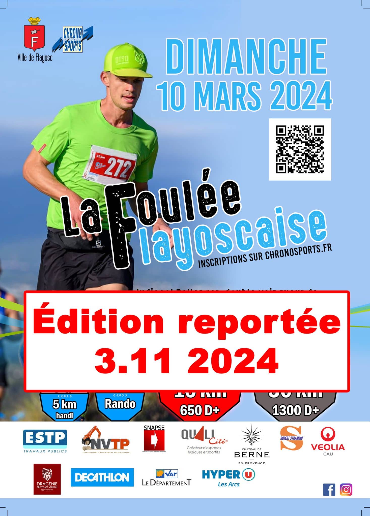 Affiche La Foulée Flayoscaise 2024