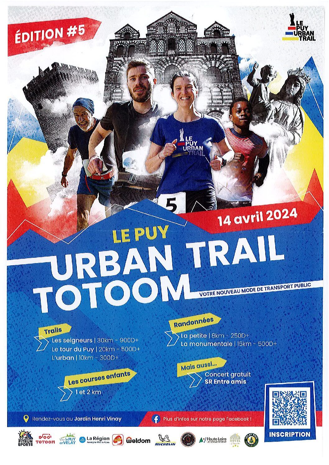 Affiche-Le-Puy-Urban-Trail