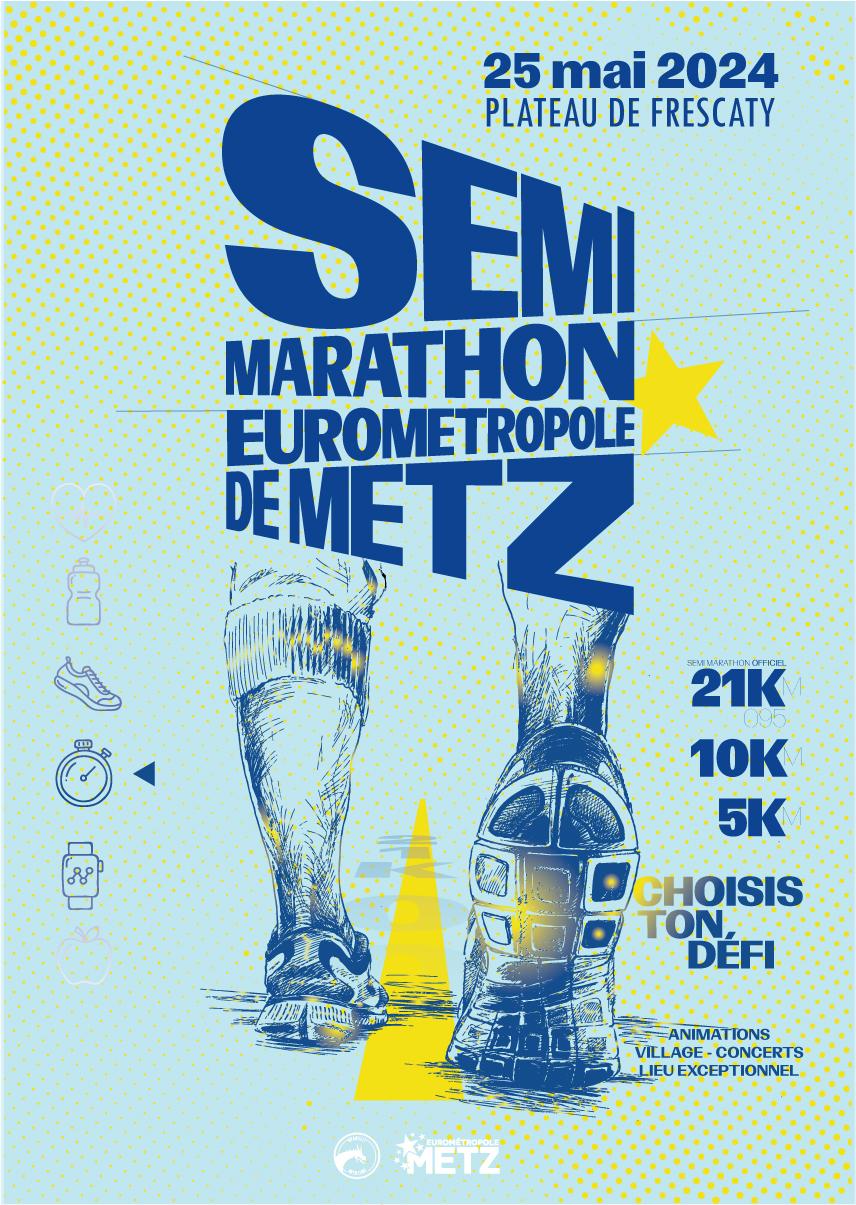 Affiche-Semi-marathon-Eurometropole-de-Metz