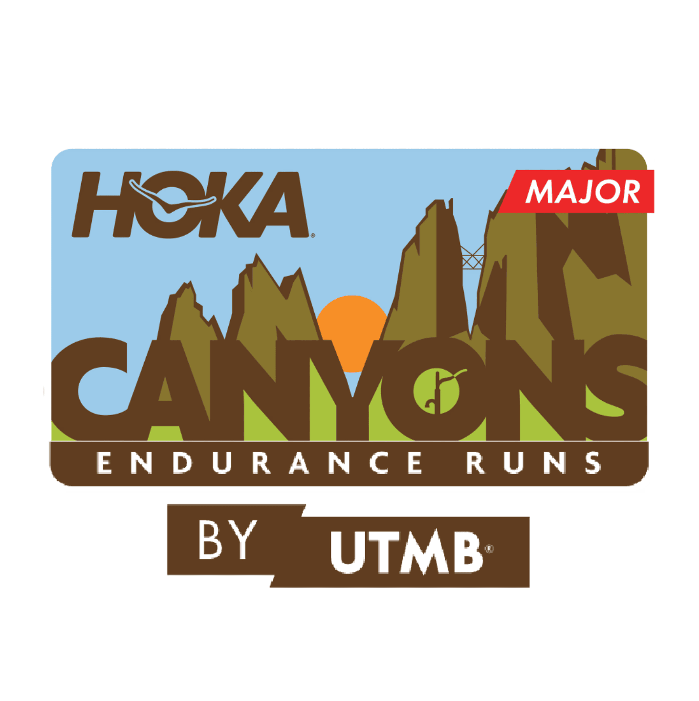 Logo Hoka Canyon Endurance Run UTMB