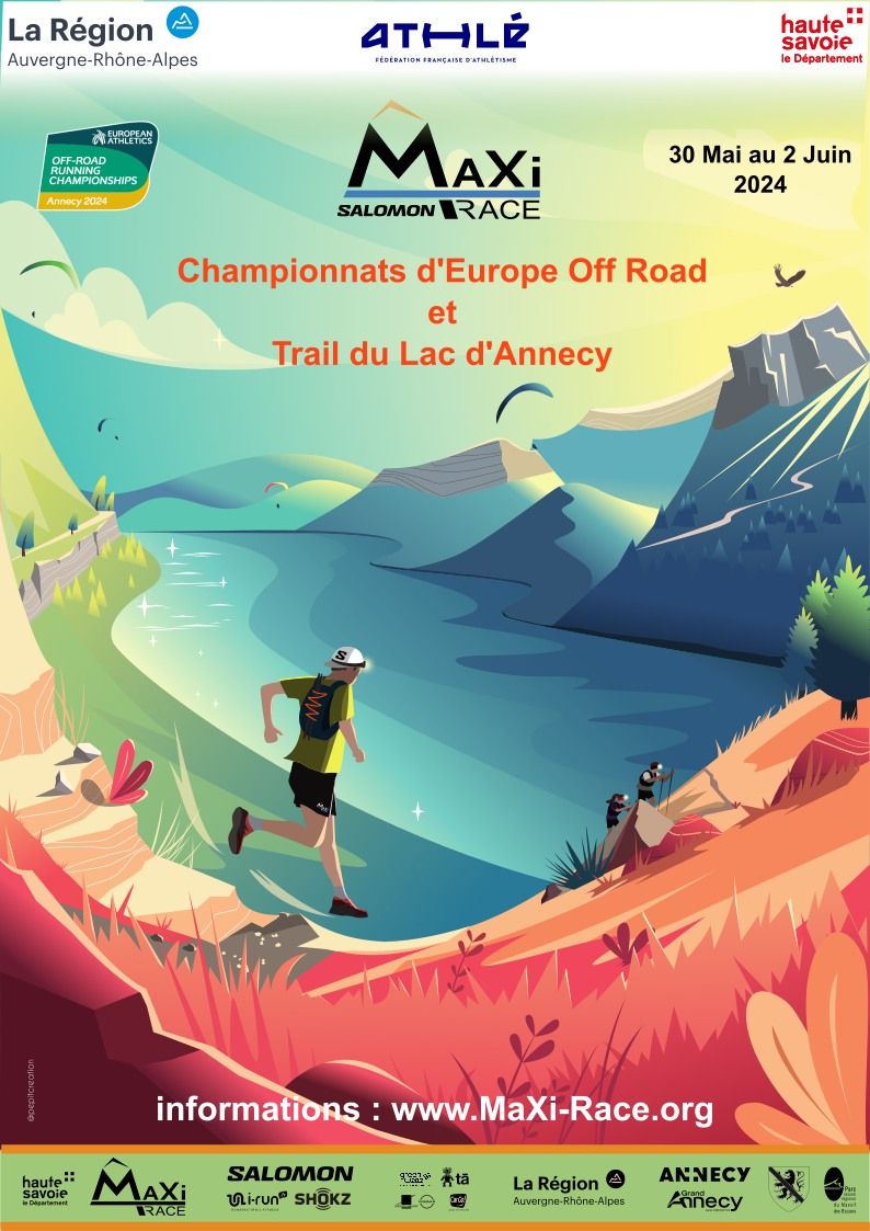 Affiche Maxi Race Annecy 2024