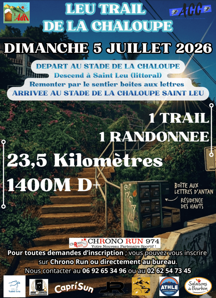 Leu Trail de La Chaloupe 2026