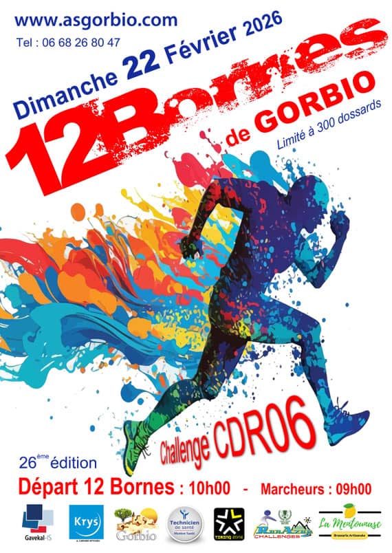 12 Bornes de Gorbio 2026