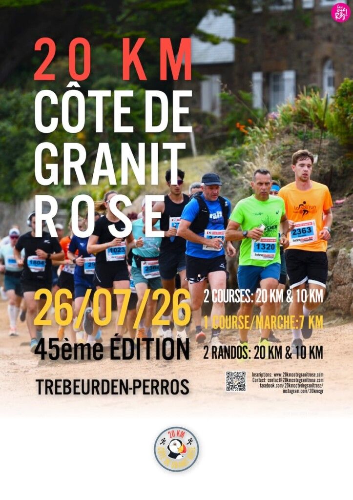 20 km de la Côte de Granit Rose 2026