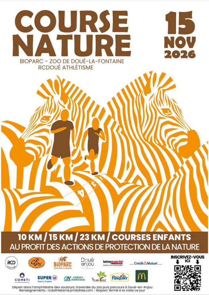 Course Nature du Bioparc 2026