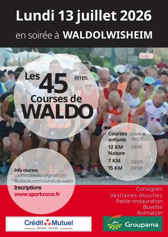 Courses de Waldo 2026