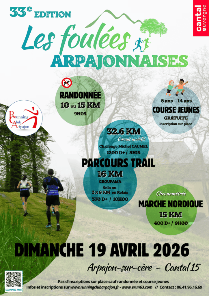 Les Foulées Arpajonnaises 2026
