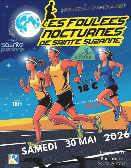 Foulées Nocturnes de Sainte-Suzanne 2026