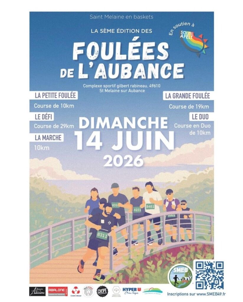 Les Foulées de l’Aubance 2026