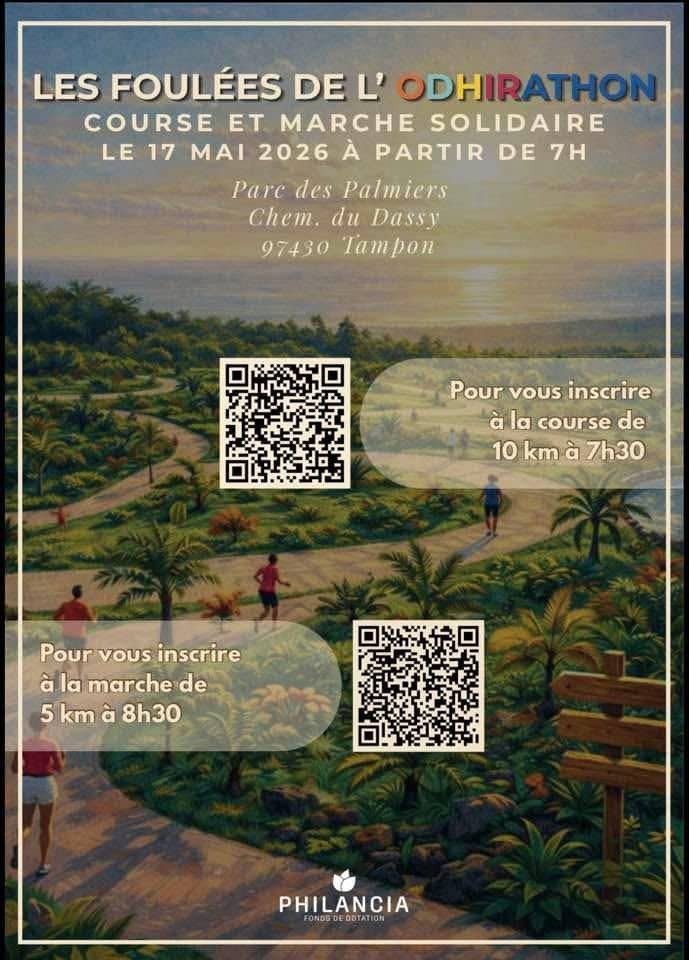 Foulées de l’Odhirathon 2026