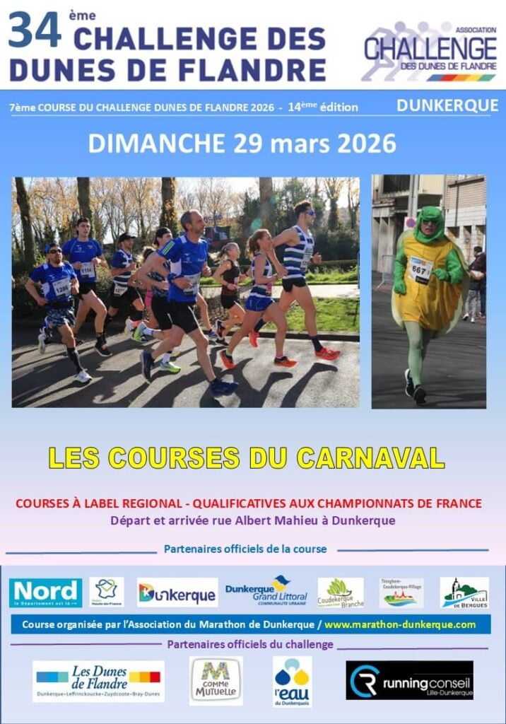 Les Courses du Carnaval 2026