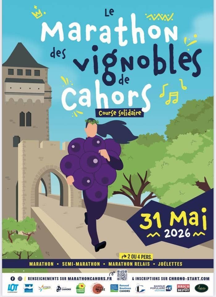 Marathon des Vignobles de Cahors 2026