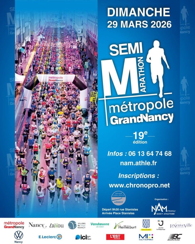 Semi-marathon de la Métropole du Grand Nancy 2026