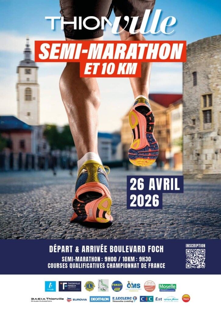 Semi-Marathon et 10 km de Thionville 2026