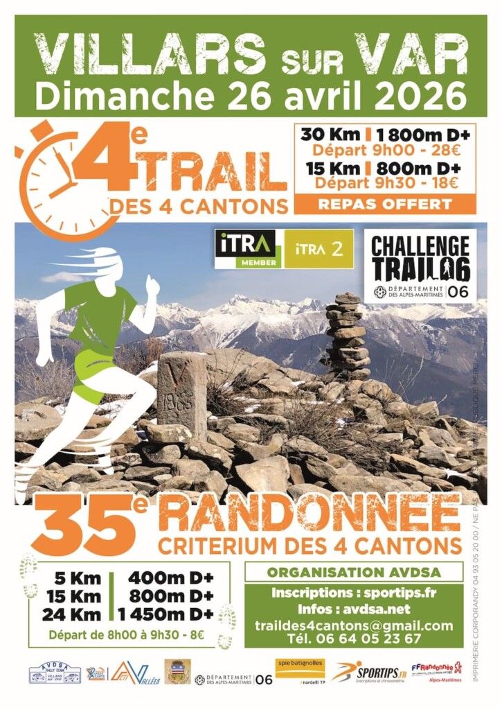 Trail des 4 Cantons 2026