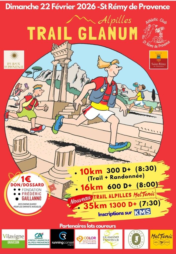 Trail Alpilles Glanum 2026