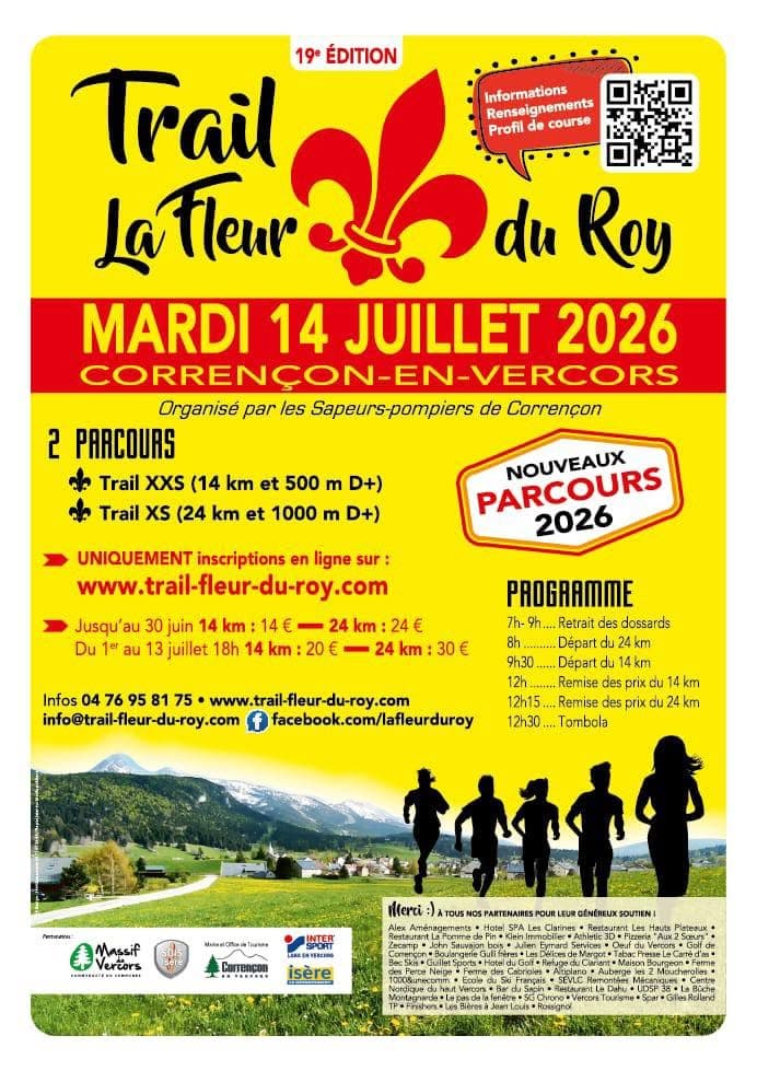 Trail de la Fleur du Roy 2026