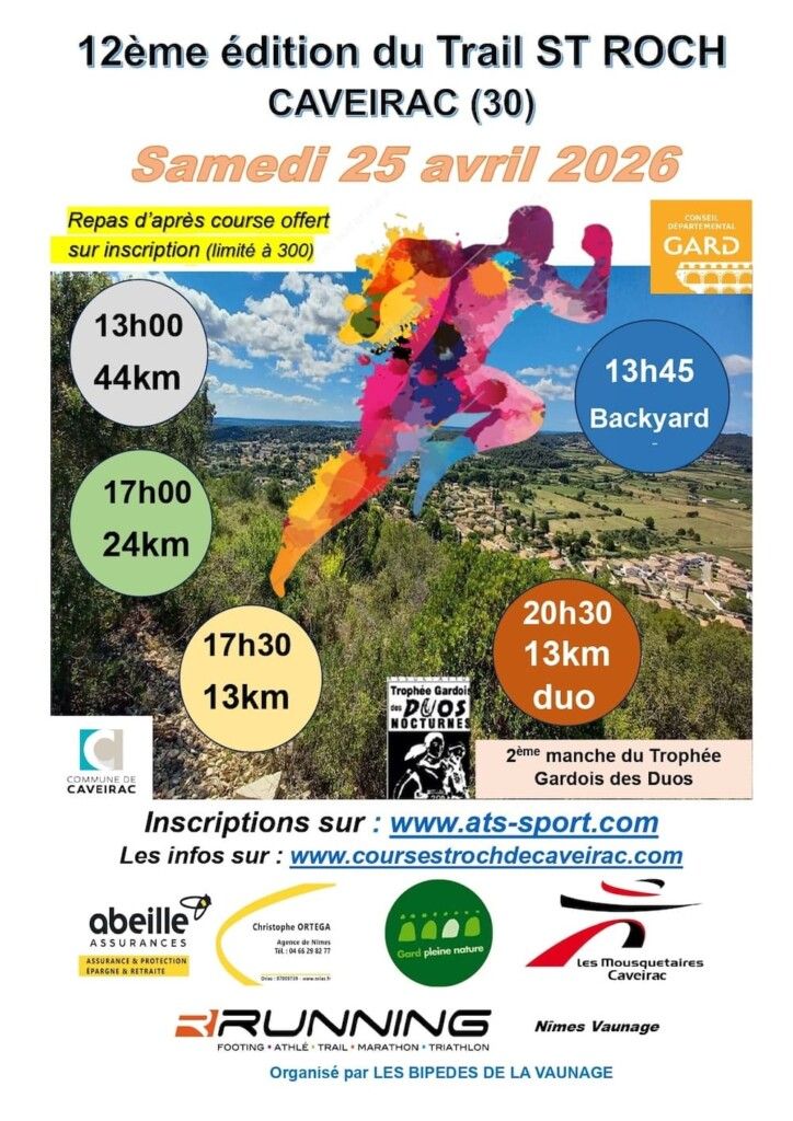 Trail St Roch de Caveirac 2026