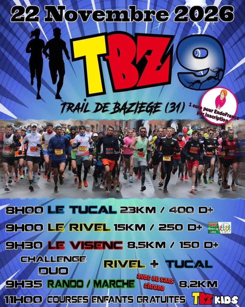 Trail de Baziège 2026