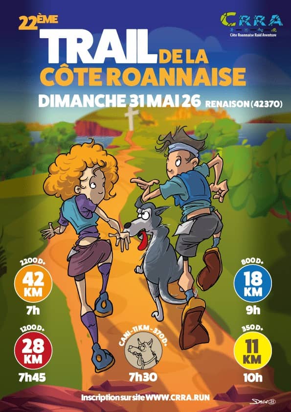 Trail de la Côte Roannaise 2026