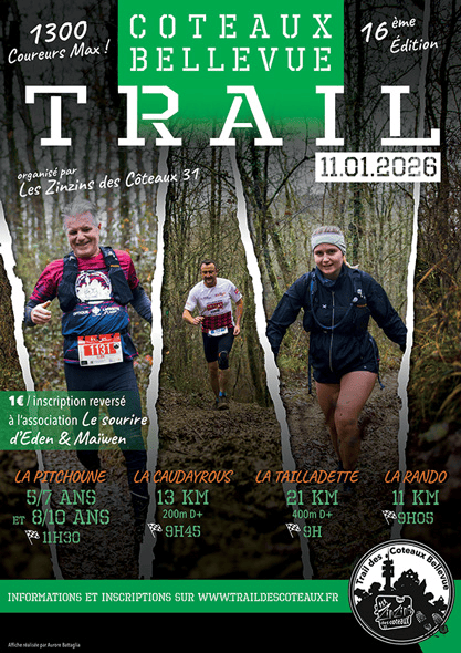 Trail des Coteaux Bellevue 2026