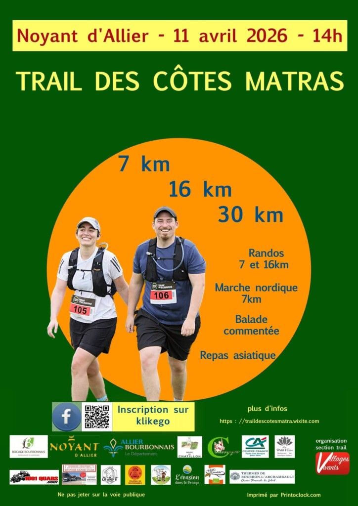 Trail des Côtes Matras 2026